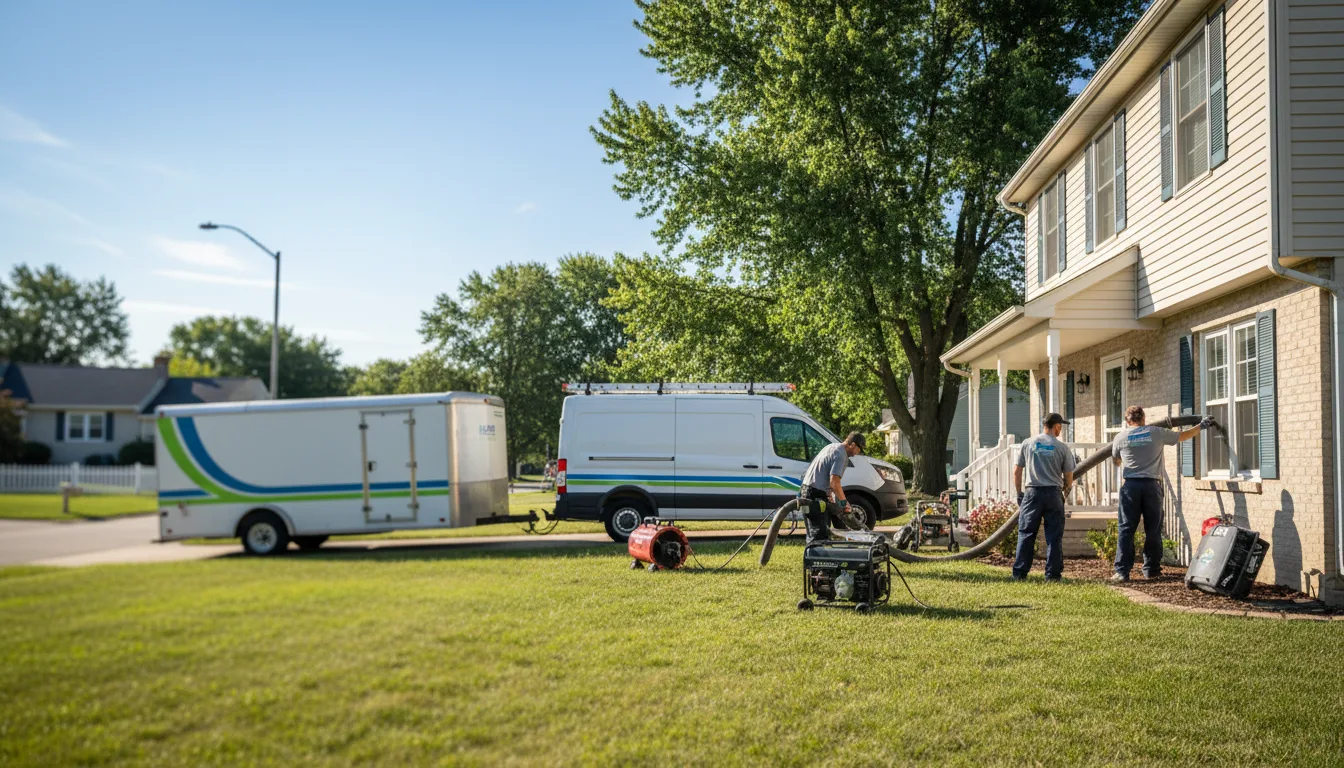 Flooded Basement Restoration And Cleanup With Repair in Summer Shade, KY near me